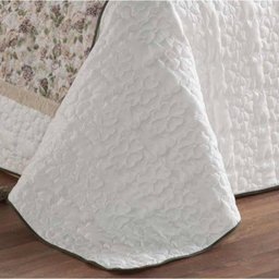 Cobre Leito Casal Magnétic 04 Peças com Xale (peseira) - Palha - 5