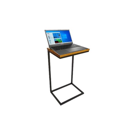 Mesa De Apoio Lateral Ou De Canto Para Sofá 65 Cm