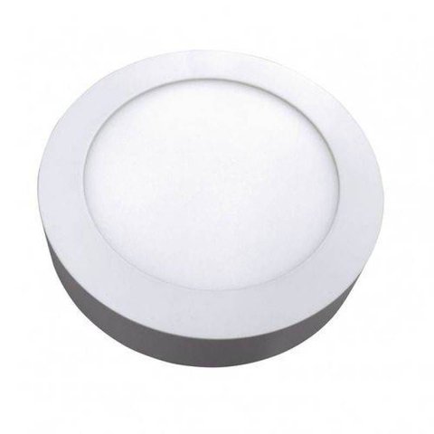 Plafon de Sobrepor Home Led Redondo 18w Bronzearte 6400k Luz Branca