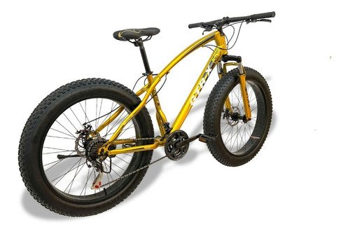 Bicicleta Fat Bike GTR-X Aro 26 Pneus 4.0 Freios a Disco Câmbios