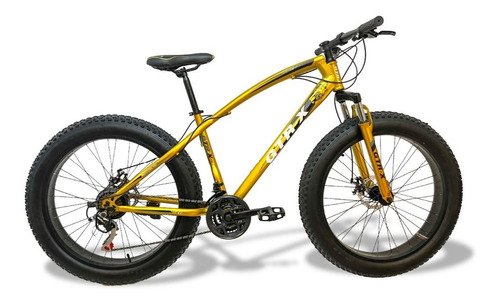 Bicicleta Fat Bike GTR-X Aro 26 Pneus 4.0 Freios a Disco Câmbios