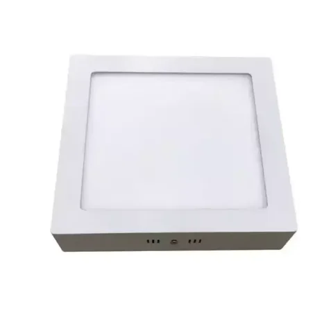 Plafon de Sobrepor Home LED Quadrado 18W Bronzearte 6400k Luz Branca