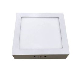 Plafon de Sobrepor Home LED Quadrado 18W Bronzearte 3000K Luz Amarela - 1