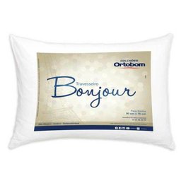 Kit Travesseiros 04 Peças Bonjour Fibra Siliconizada em Microfibra 70cm X 50cm - Ortobom - 2