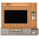Ver imagem 2 de Rack com Painel e Módulo Lateral Complementar Magnata Canela/Gris