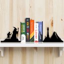 Ver imagem 1 de Porta Livros Aparador Senhor dos Anéis Sauron Gandalf Geek Marketplace