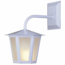 Ver imagem 1 de Arandela Colonial Externa Sextavada Branca Ideal