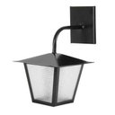 Ver imagem 1 de Arandela Colonial Quadrada L4B preta Ideal