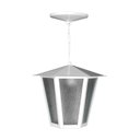 Ver imagem 1 de Pendente de aço Campinas sextavado 01 E27 20W L-3-C branco Ideal