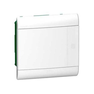 Quadro de Distribuição Disjuntores 8 Módulos Porta Opaca Embutir Schneider