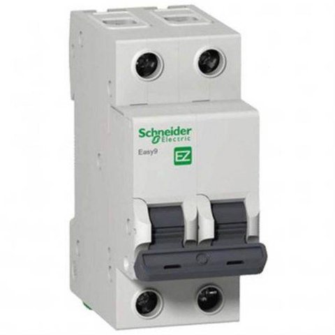 Disjuntor Easy9 2p 63a Curva C 230v 5000a / 400v 3000a - Ez9f33263 - Schneider