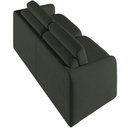 Ver imagem 5 de Sofá Cama para Sala de Estar 3 Lugares 236cm Montserrat K01 Veludo Verde - Lyam Decor