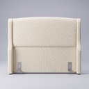 Ver imagem 1 de Cabeceira para Cama Box Casal Padrão Shae 140cm Estofada com Frame Bouclê Bege - Desk Design