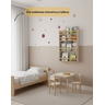 Estante Nicho com 4 Prateleiras – Organizador Infantil Mel para Livros e Brinquedos - 5
