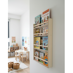Estante Nicho com 3 Prateleiras – Organizador Infantil Mel para Livros e Brinquedos - 2