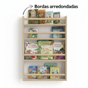 Ver imagem 7 de Estante Nicho com 3 Prateleiras – Organizador Infantil Mel para Livros e Brinquedos