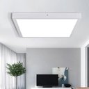 Ver imagem 4 de Painel Plafon Led 24w Quadrado Sobrepor Branco Frio 6500k