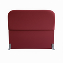 Ver imagem 2 de Cabeceira de Cama Box Queen 160cm Orgânica Vermelho - Veludo
