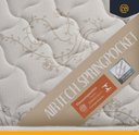 Ver imagem 5 de Cama Box com Colchão de Molas Ensacadas Ortobom Airtech Bege Queen 158cm