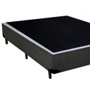 Ver imagem 3 de Cama Box Casal Sintético Sereneprime Cinza 138x188x40
