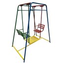 Ver imagem 2 de Balanço Duplo Vai e Vem 2 Lugares Ferro 2 Lugares Colorido