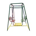 Ver imagem 3 de Balanço Duplo Vai e Vem 2 Lugares Ferro 2 Lugares Colorido