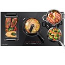 Ver mais imagens de Cooktop Elétrico Amzchef 36" de Indução com 5 Bocas e 7400w (preto)