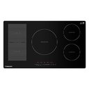 Ver imagem 1 de Cooktop Elétrico Amzchef 36" de Indução com 5 Bocas e 7400w (preto)