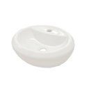 Ver imagem 1 de Cuba de apoio oval Nestdeck 40x34cm branco Alterna