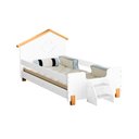 Ver imagem 4 de Cama C/ Colchão Infantil Alegra Branca e Amêndoa Branco