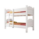Ver imagem 3 de Beliche Multifuncional Que Vira 2 Camas Madrid Com Grades De Proteção - Branco - Cor: Branco