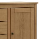 Ver imagem 7 de Cômoda Quarto 125cm 1 Porta 4 Gavetas Madeira Maciça Lazio Freijó F07 - Mpozenato