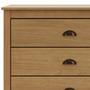 Ver imagem 6 de Cômoda Quarto 125cm 1 Porta 4 Gavetas Madeira Maciça Lazio Freijó F07 - Mpozenato