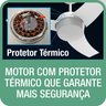 Ventilador de Teto Aliseu Wave Com Controle Remoto 220v - 8