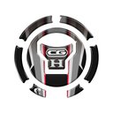 Ver imagem 1 de Adesivo Resinado Protetor Bocal Cg Titan / Fan / Start 160 +2018 Vermelho