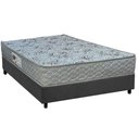 Ver imagem 1 de Conjunto Box Casal: Colchão Espuma Paropas Ag65 Double Fanton Gray + Base Crc Suede Gray (138x188)
