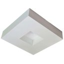 Ver imagem 1 de Plafon Quadrado para 4 Lâmpadas Asturias 36x36cm Branco Tualux