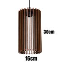 Ver imagem 2 de 2 Luminárias Pendente Imbuia