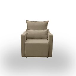 Poltrona Retrátil Cama Confortável de Linho Luiza - 1