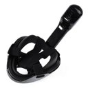 Ver imagem 2 de Mascara de Mergulho Full Face Snorkel Anti Embaçamento Ajustavel Suporte para Camera Praia Piscina e