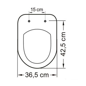 Assento sanitário soft close termofixo Riviera/Nexo Evolution branco Tupan