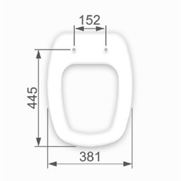 ASSENTO SANITÁRIO MONTE CARLO BRANCO TAMPA P/VASO DECA MADEIRA LAQUEADA - 2 ASSENTO SANITÁRIO MONTE CARLO BRANCO TAMPA P/VASO DECA MADEIRA LAQUEADA - 2