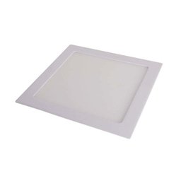 Plafon/Painel de Embutir LED Slim Quadrada 18W Luminária Teto Gesso Drywall 6500k - 1