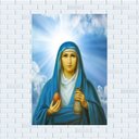 Ver imagem 1 de Placa Decorativa Mdf Maria Madalena Tamanho 20x27cm