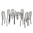 Ver imagem 2 de Conjunto Sala de Jantar com 6 Cadeiras Lívia