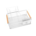 Ver imagem 1 de Escorredor de Louças Duplo 2 Andares 44x31x24cm - Branco