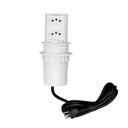 Ver imagem 2 de Torre De Tomada Embutir Pop 2 Tomadas 10a Branco