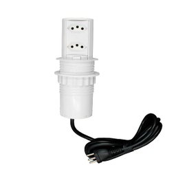 Torre De Tomada Embutir Pop 2 Tomadas 10a Branco - 2