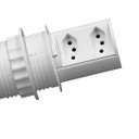 Ver imagem 1 de Torre De Tomada Embutir Pop 2 Tomadas 10a Branco