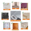 Ver imagem 3 de Papel de Parede Adesivo Lavavel Texturizado Linho Azul Claro 500x60cm